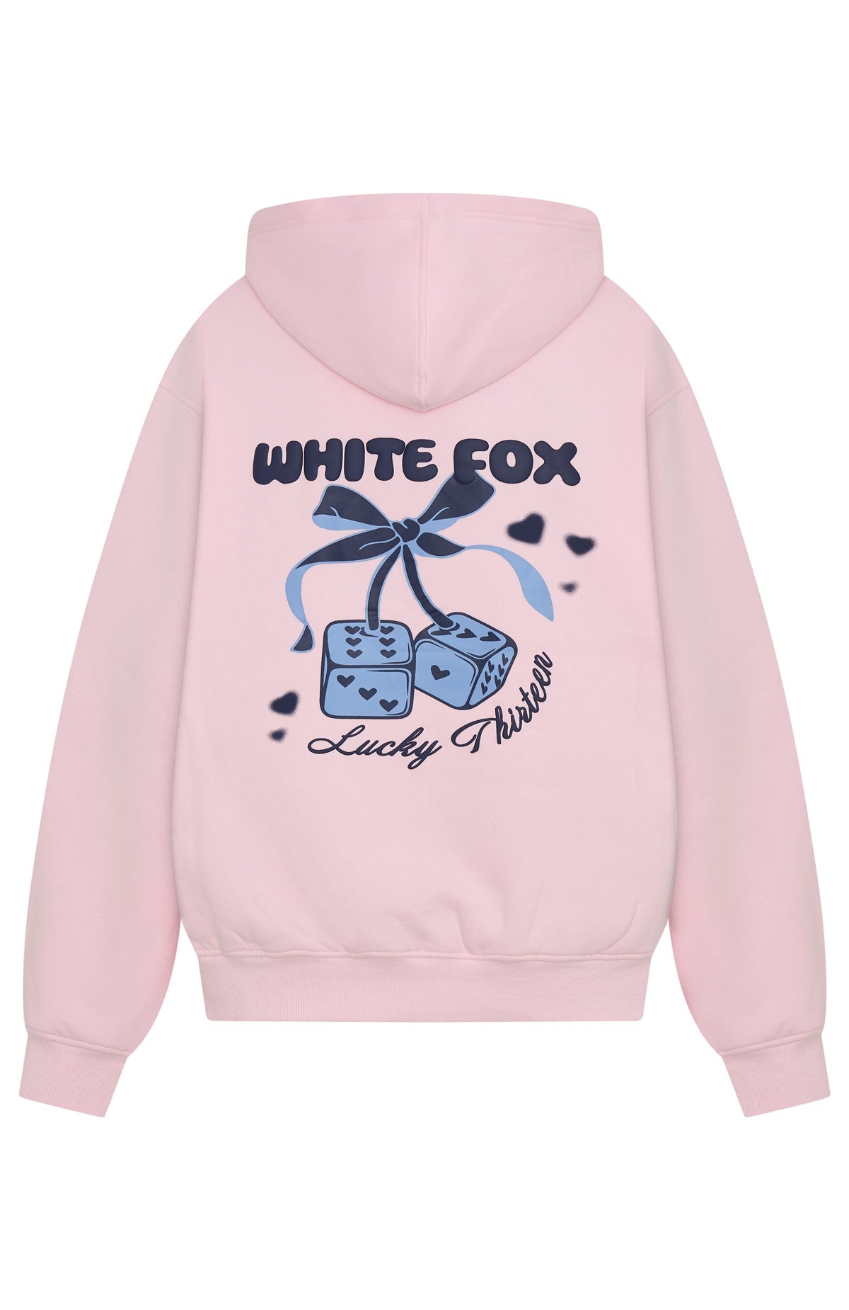 Lucky Thirteen Cheyenne Oversized Hoodie Soft PinkM/L
