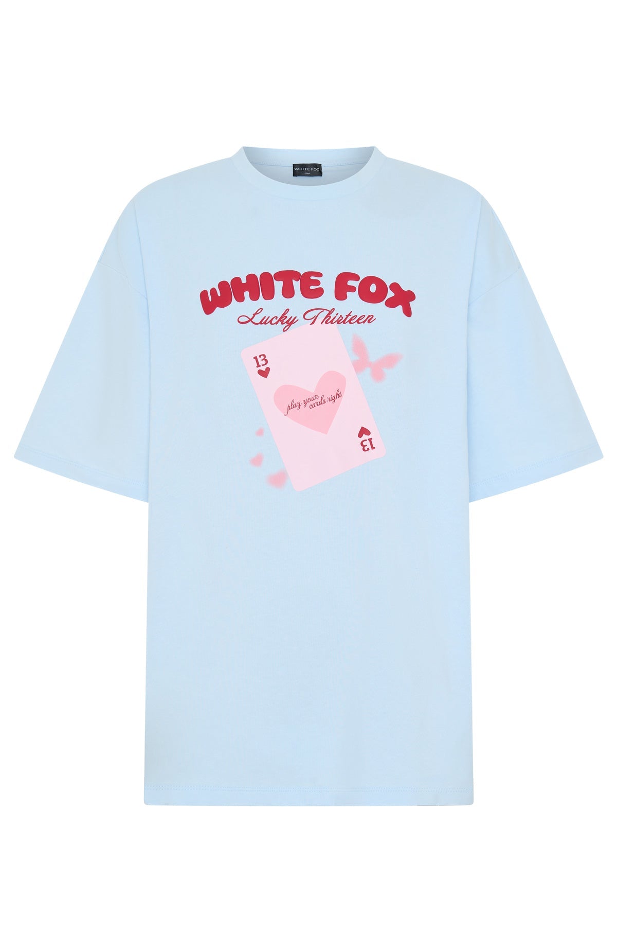 Lucky Thirteen Kalena Oversized Tee BlueM/L