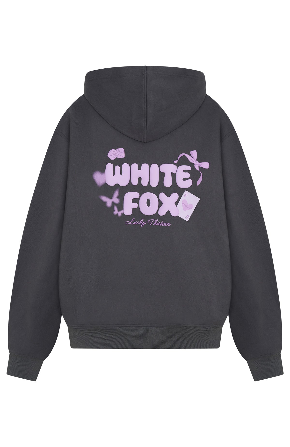 Lucky Thirteen Stephanie Oversized Hoodie VolcanicL/XL