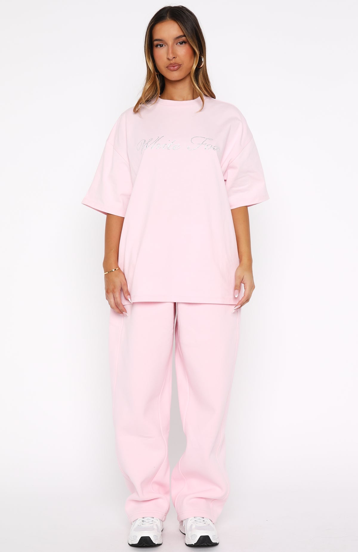 Make It Or Break It Oversized Tee PinkL/XL