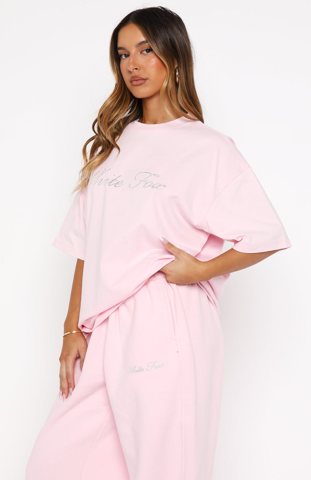 Make It Or Break It Oversized Tee PinkS/M