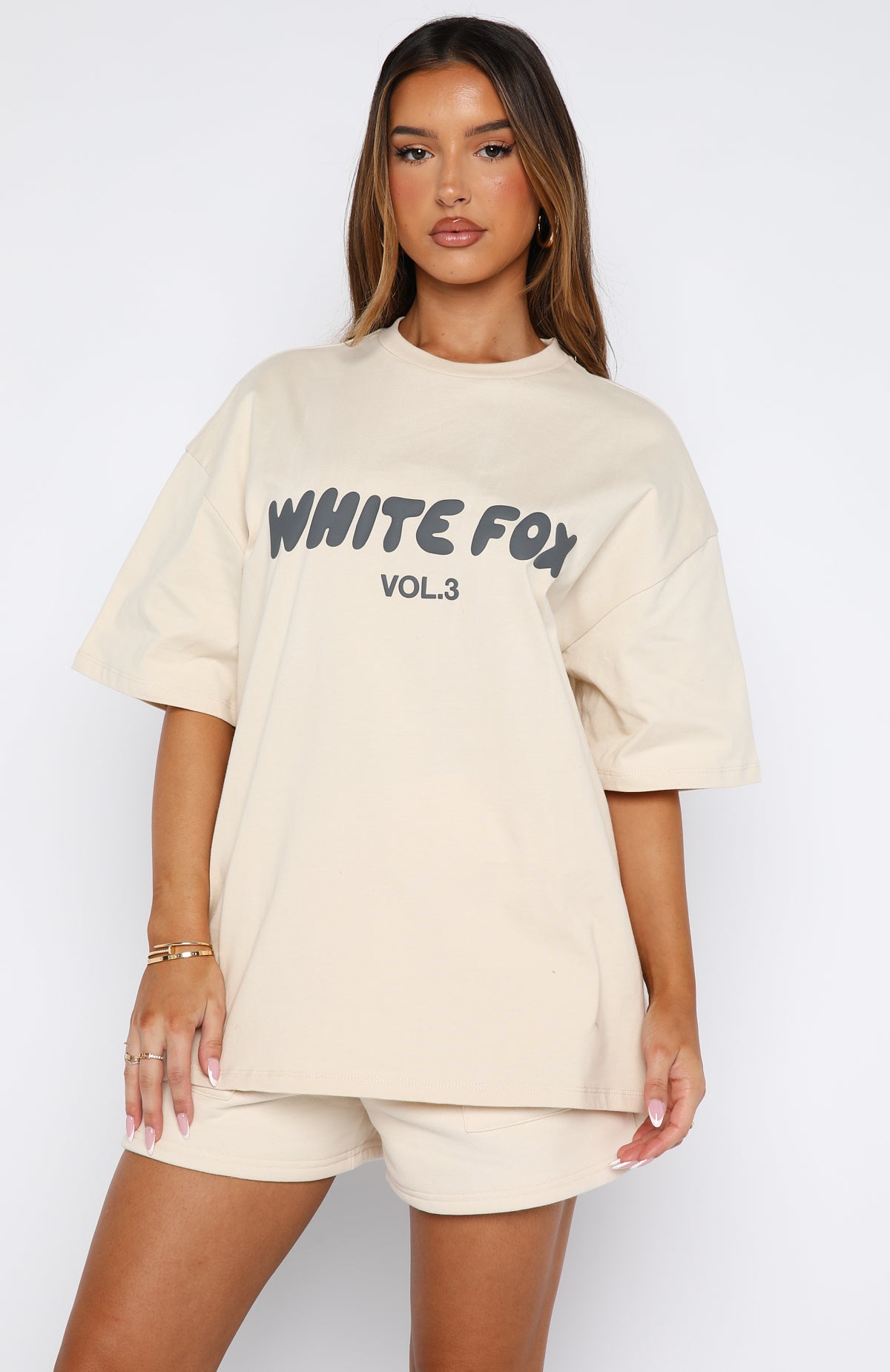 Offstage Oversized Tee PebbleL/XL