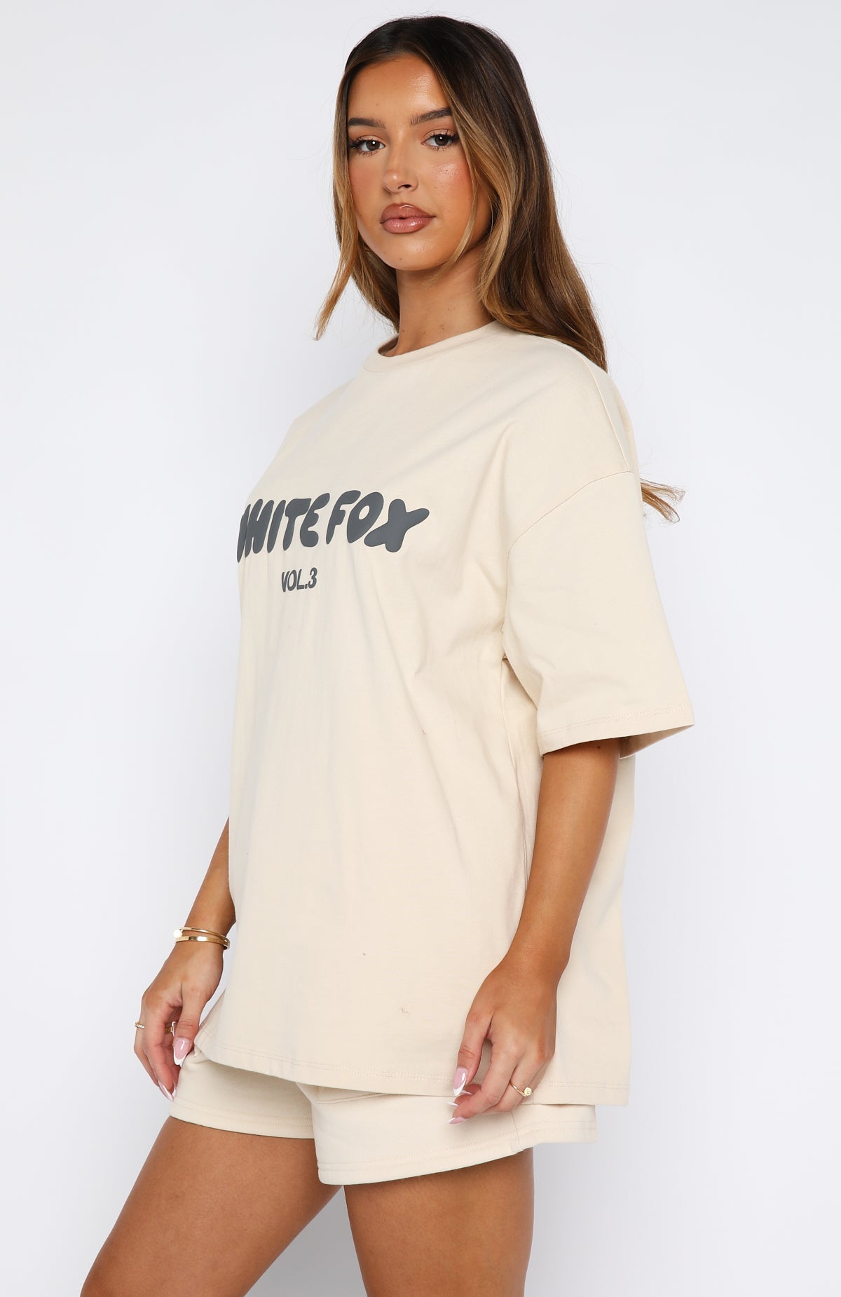 Offstage Oversized Tee PebbleXS/S