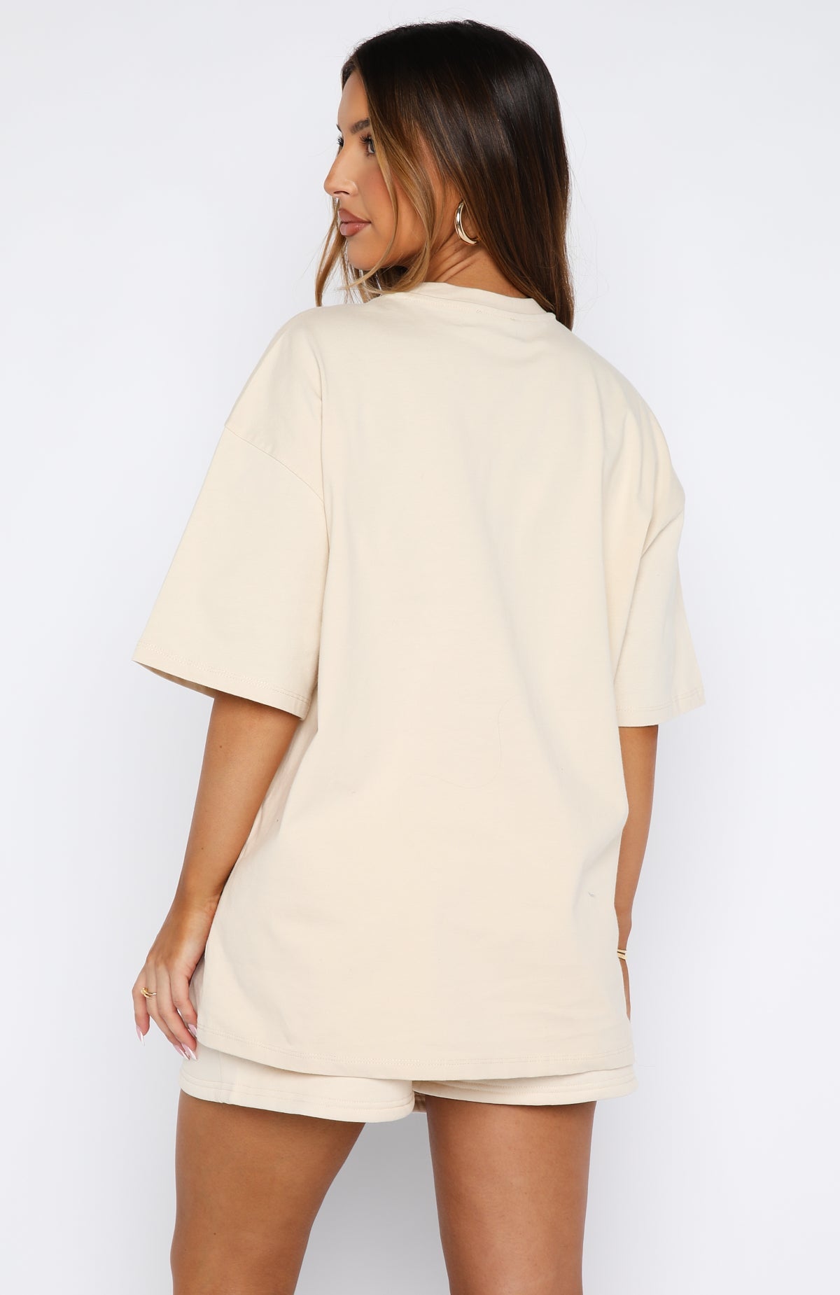 Offstage Oversized Tee PebbleS/M