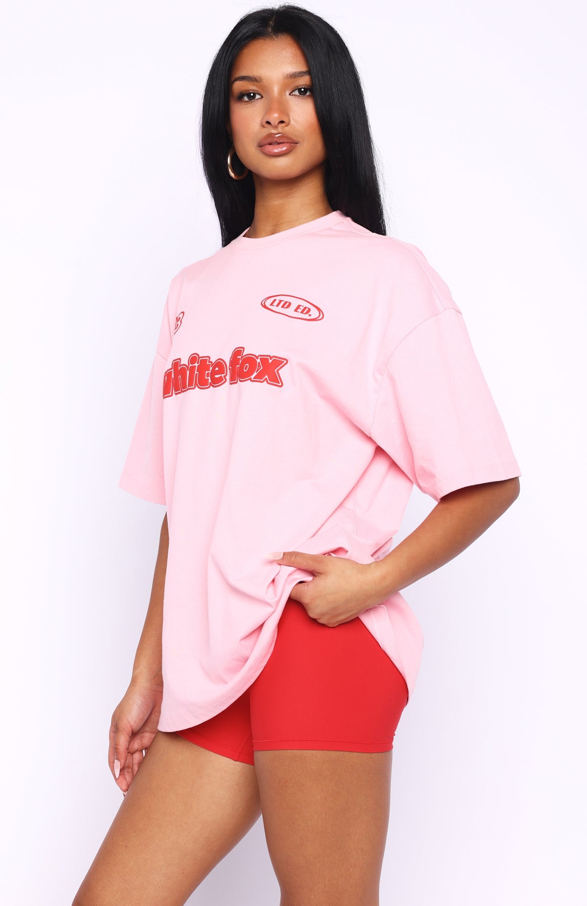 Ready To Go Oversized Tee PinkS/M