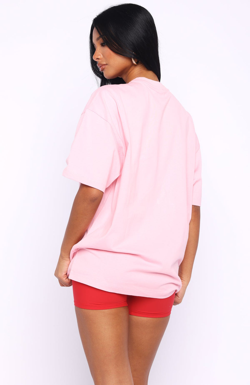 Ready To Go Oversized Tee PinkM/L