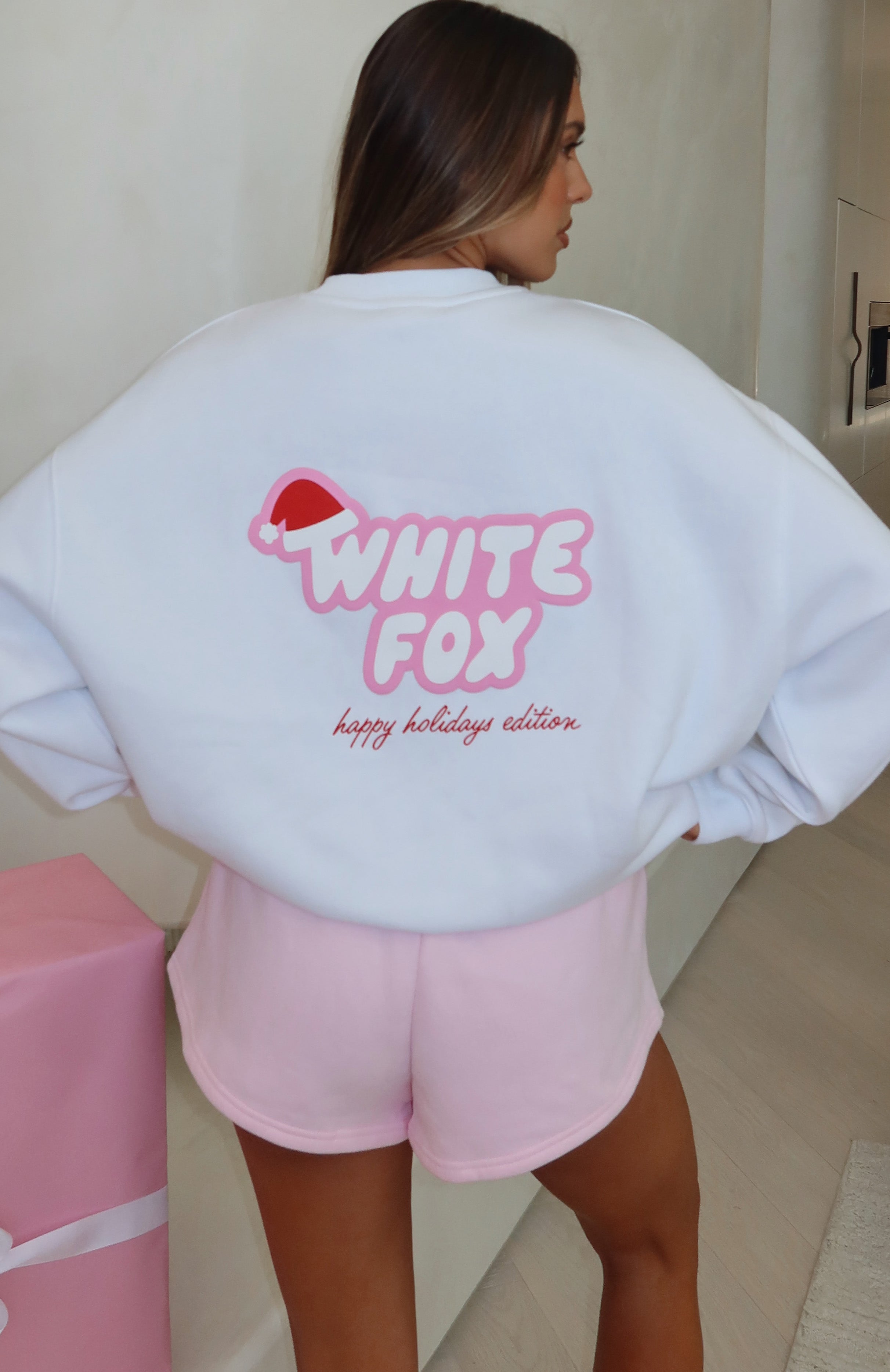 Santa Baby Oversized Sweater White3XS/XXS
