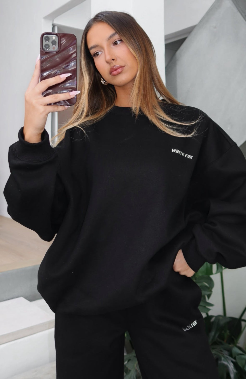 Test Drive Oversized Sweater Black3XS/XXS