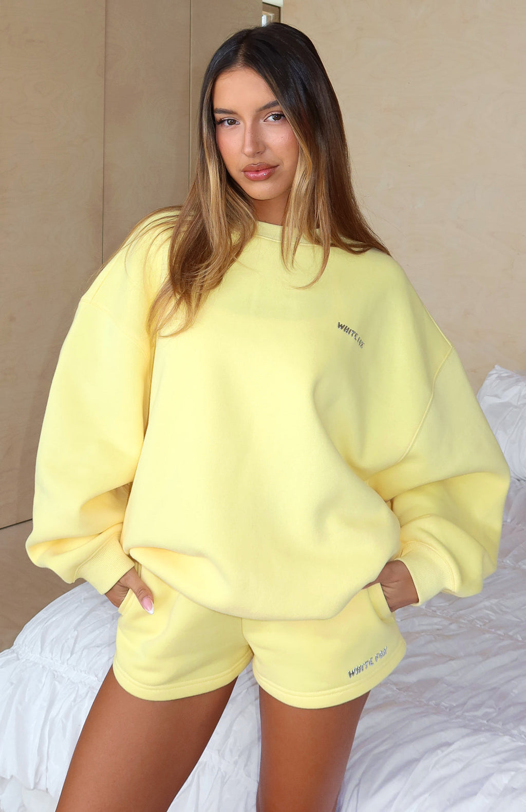 Test Drive Oversized Sweater Lemon3XS/XXS