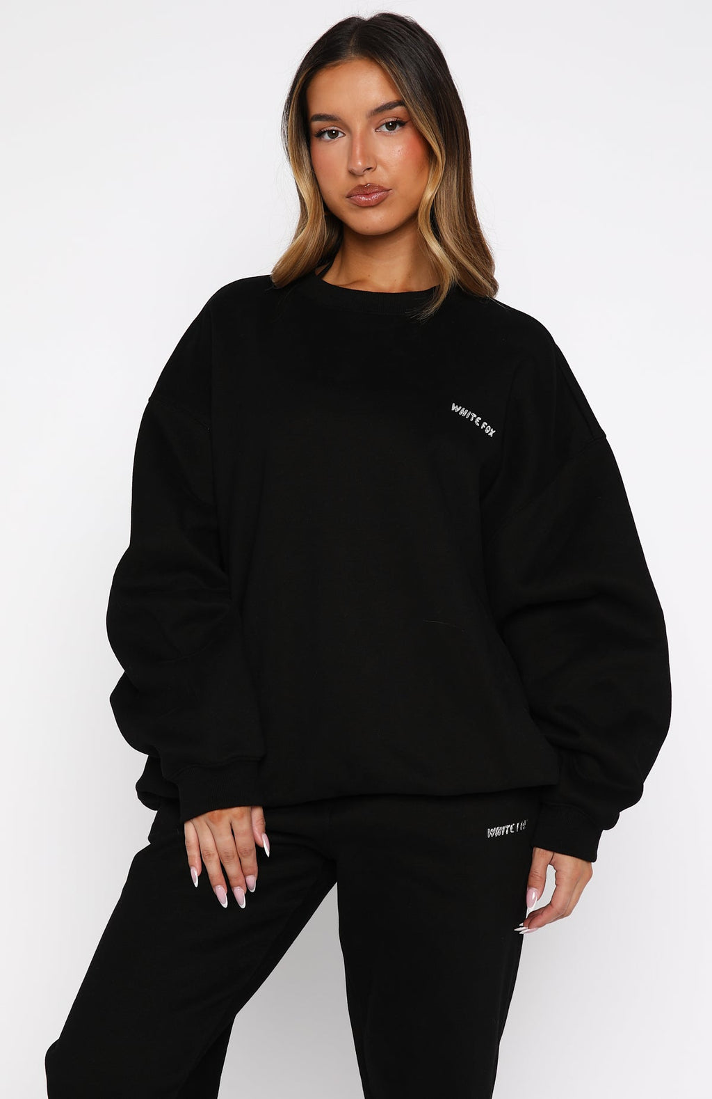 Test Drive Oversized Sweater BlackXXS/XS