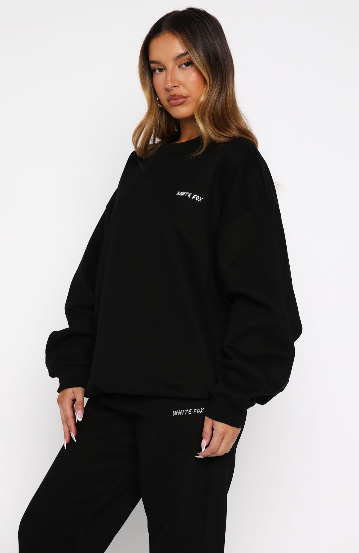 Test Drive Oversized Sweater BlackXS/S