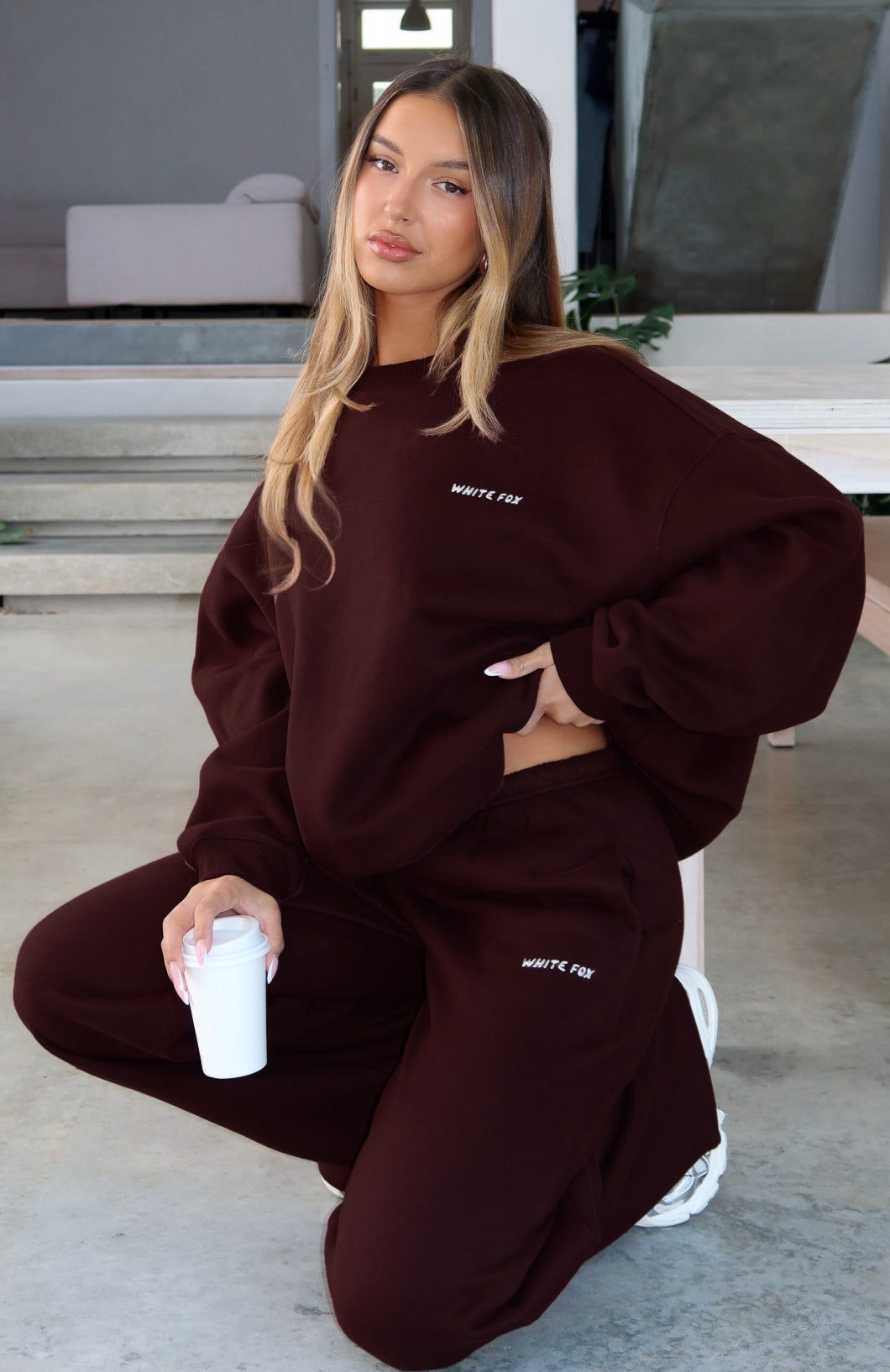 Test Drive Oversized Sweater Chocolate3XS/XXS
