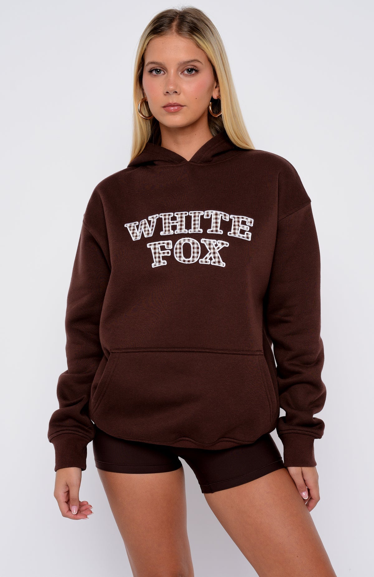 Took The Fall Oversized Hoodie ChocolateXS/S