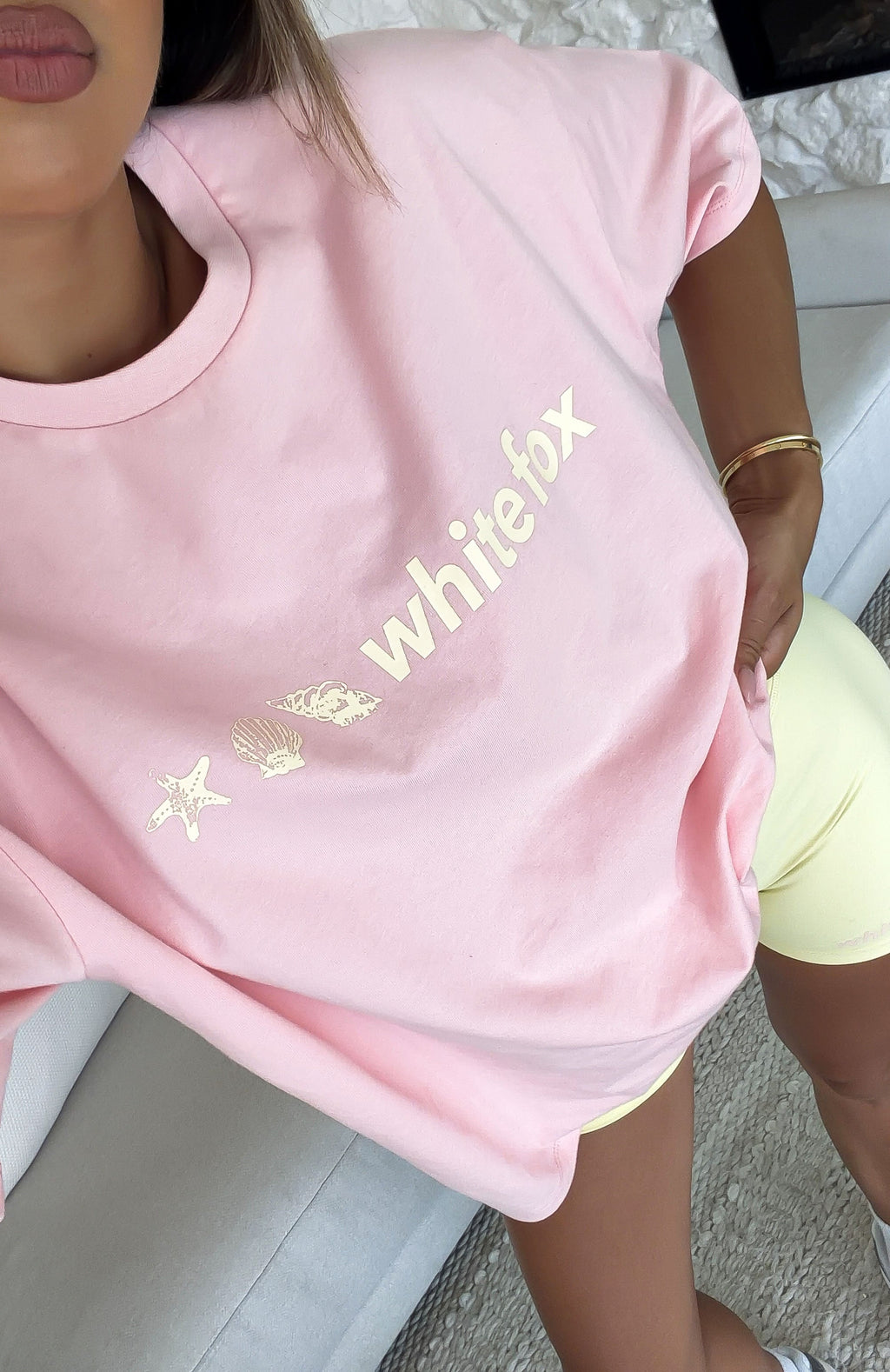 Tropic Rush Oversized Tee PinkL/XL