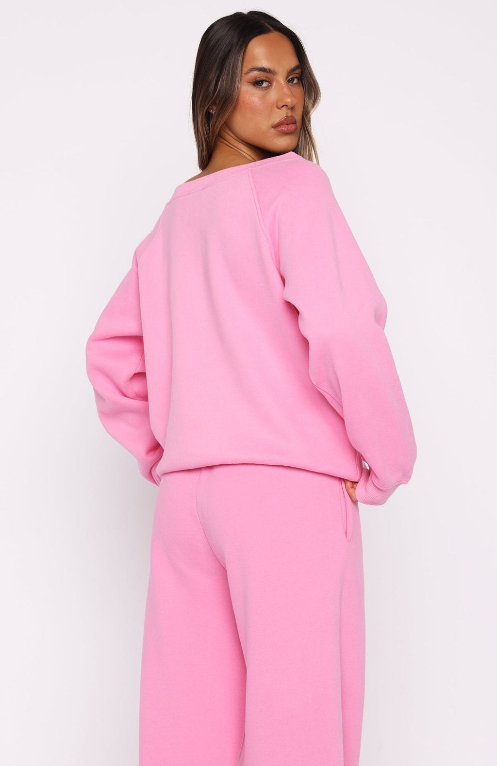Vol. 1 Off Shoulder Sweater BubblegumM/L