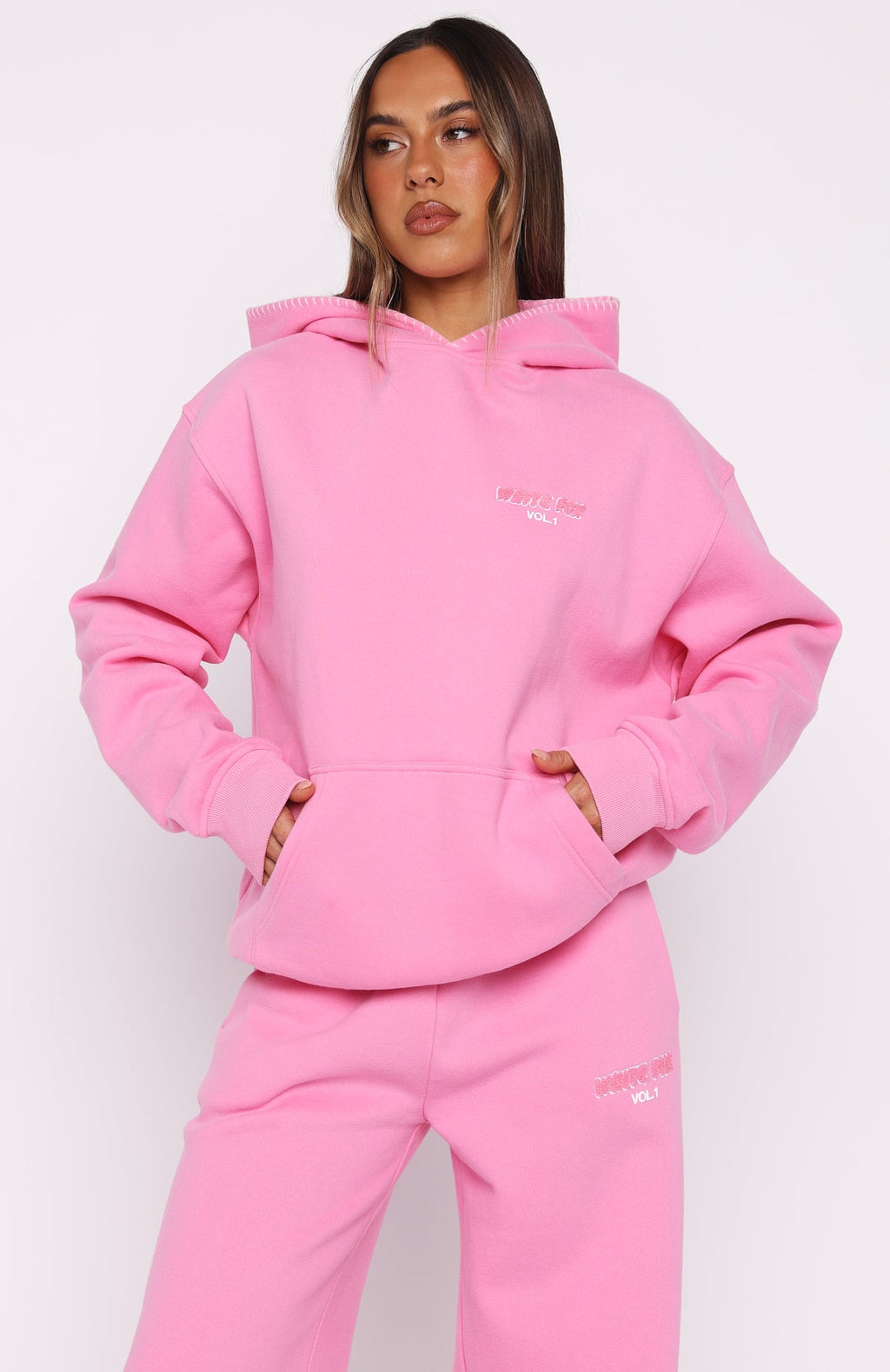 Vol. 1 Oversized Hoodie BubblegumL/XL