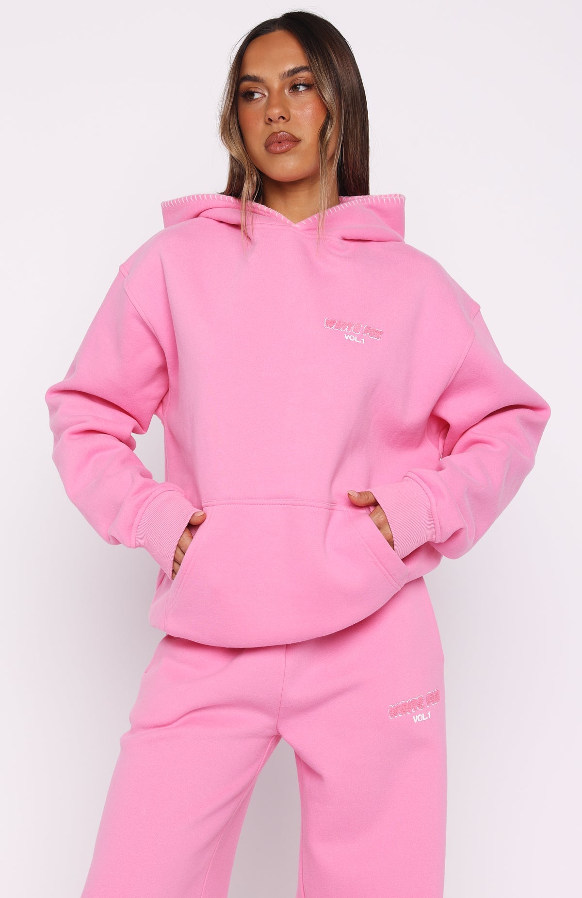 Vol. 1 Oversized Hoodie BubblegumL/XL