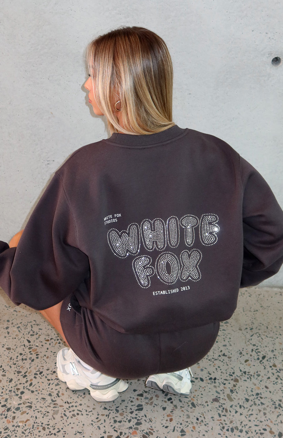 Forever Is Ours Oversized Sweater CharcoalL/XL