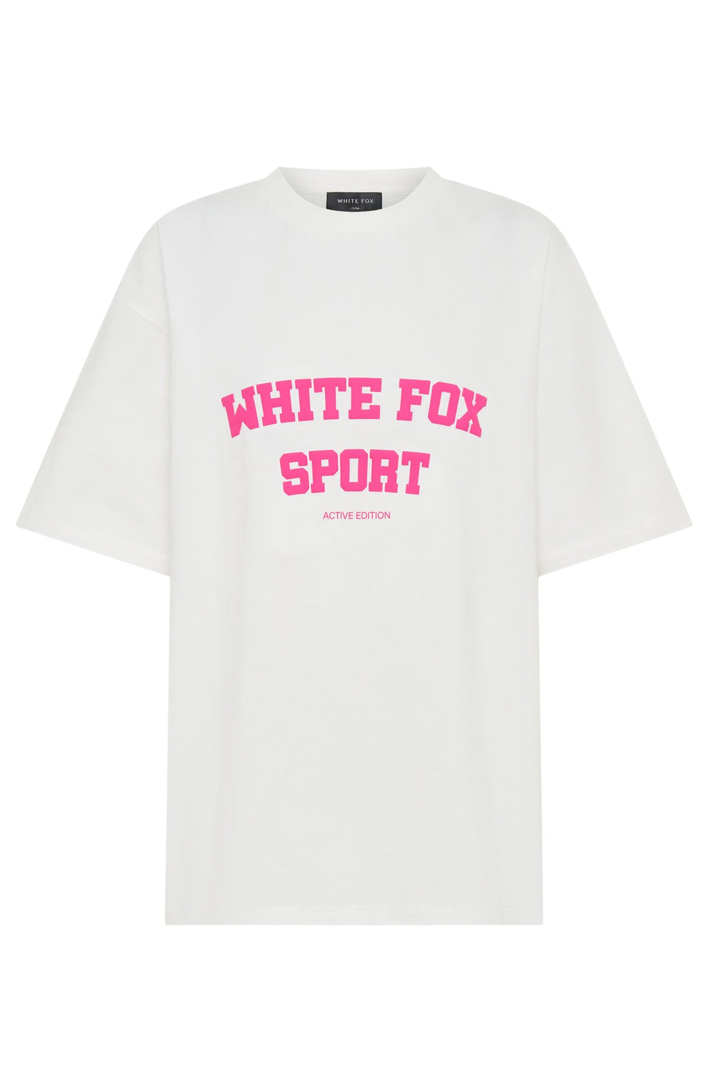 Winning Team Oversized Tee White\/BubblegumL/XL