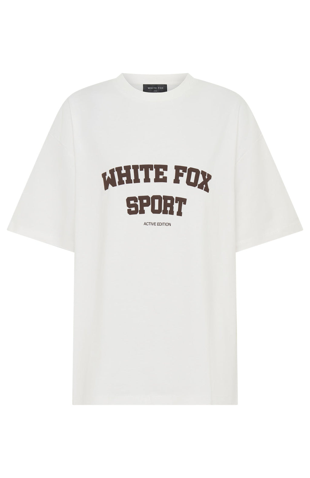 Winning Team Oversized Tee White\/ChocolateL/XL