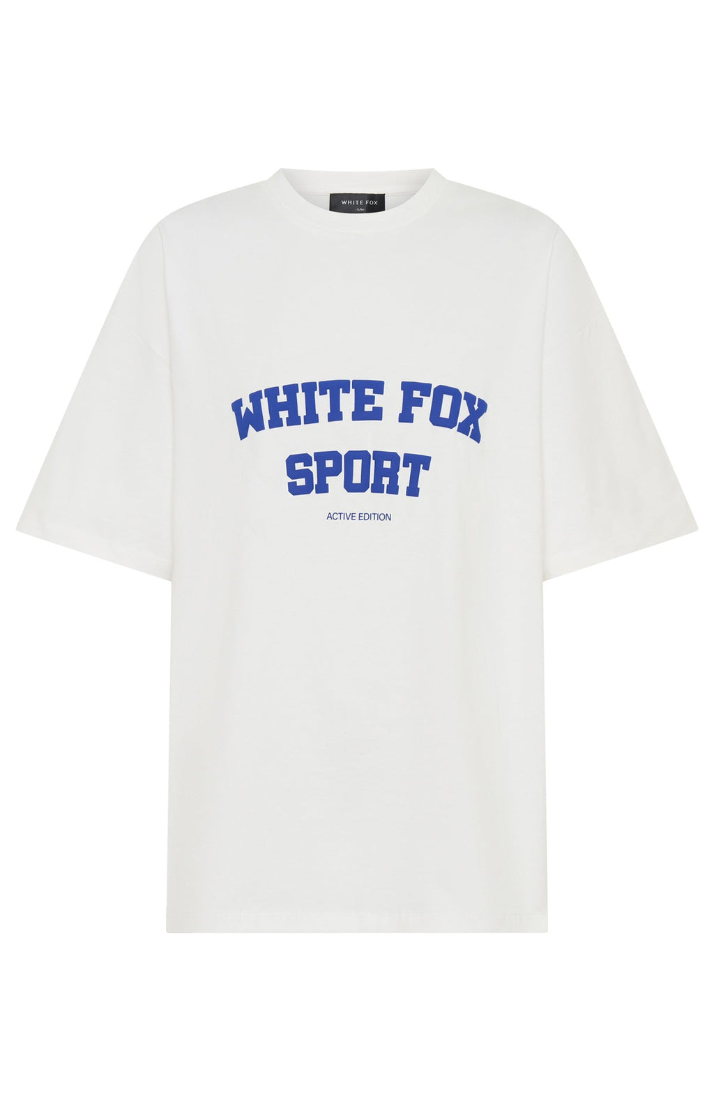 Winning Team Oversized Tee White\/Electric BlueL/XL