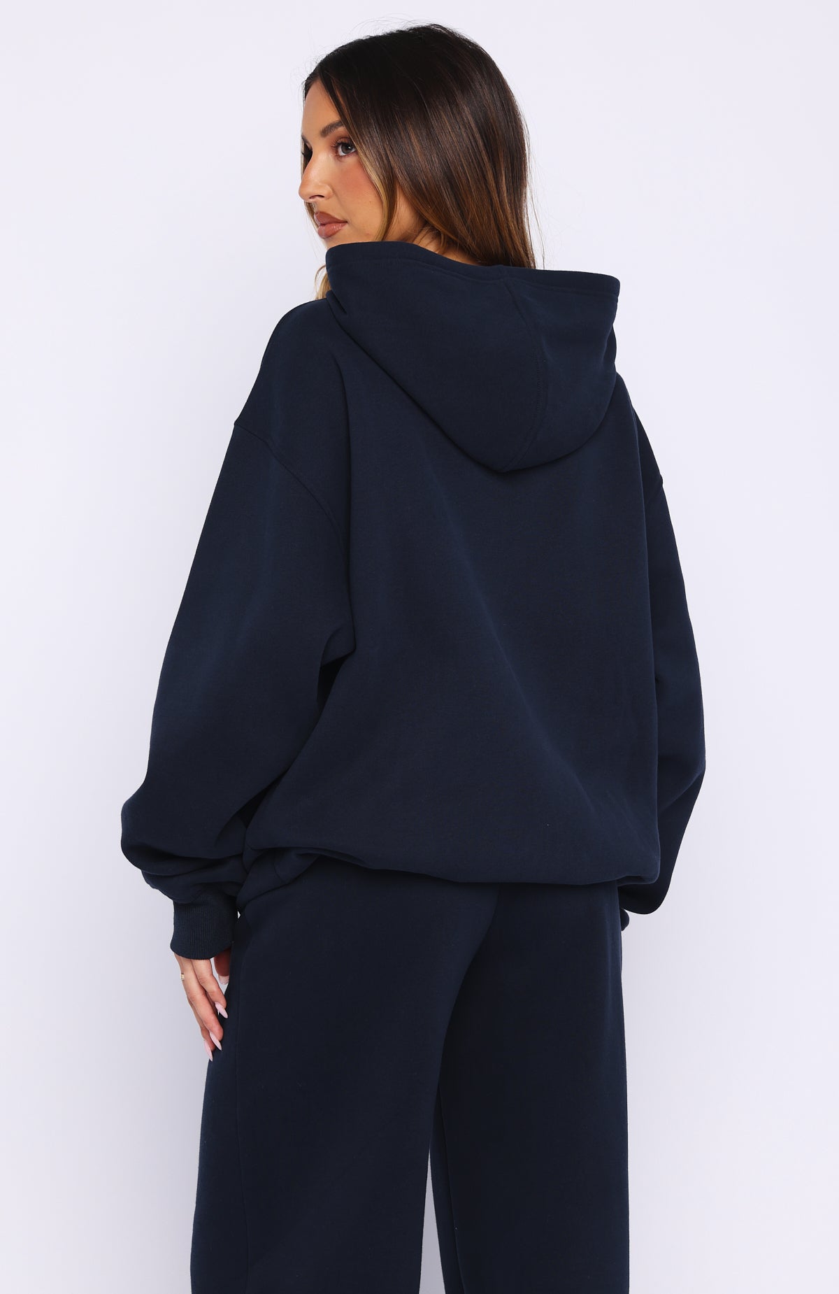 Wishing For It Oversized Hoodie NavyS/M