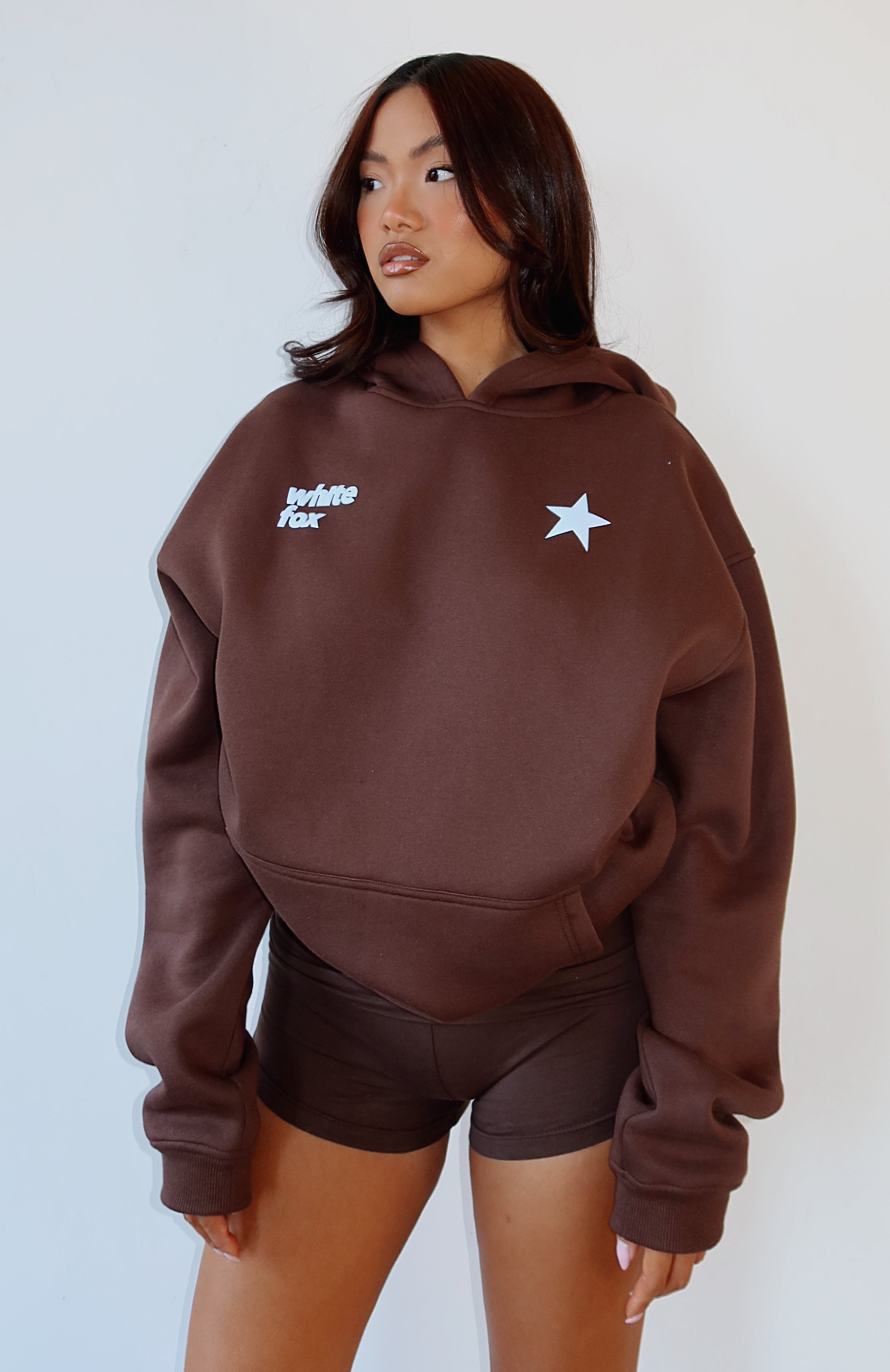 From The Archives Charli Oversized Hoodie ChocolateXXS/XS
