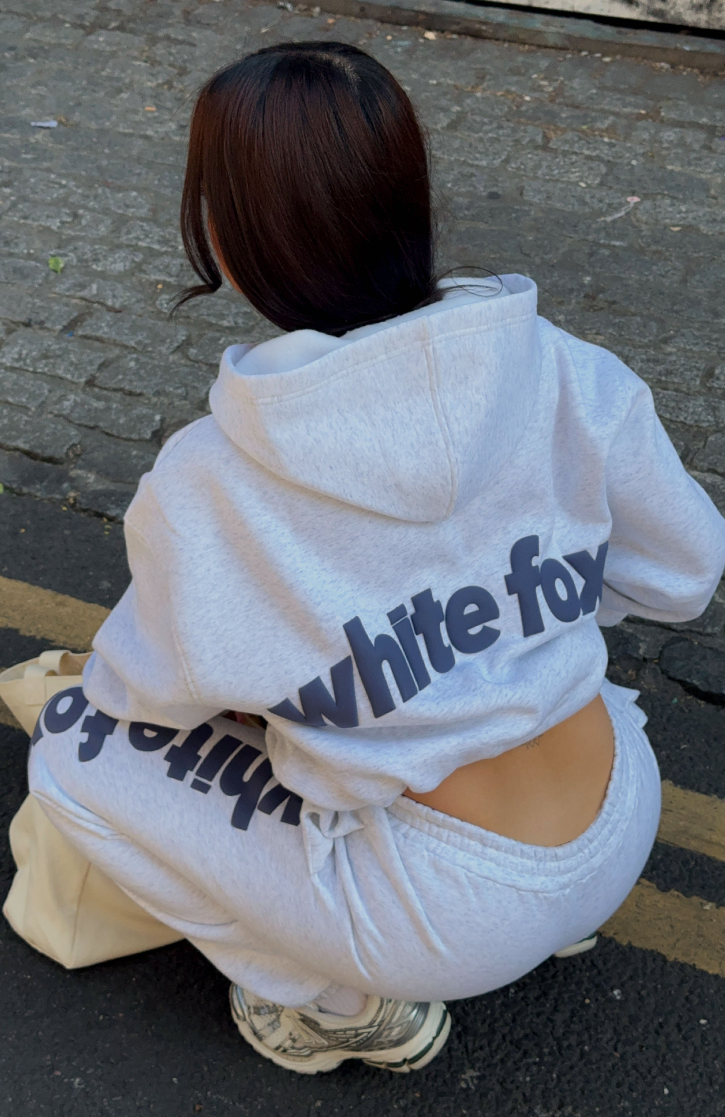 From The Archives Freya Oversized Hoodie Grey Marle3XS/XXS