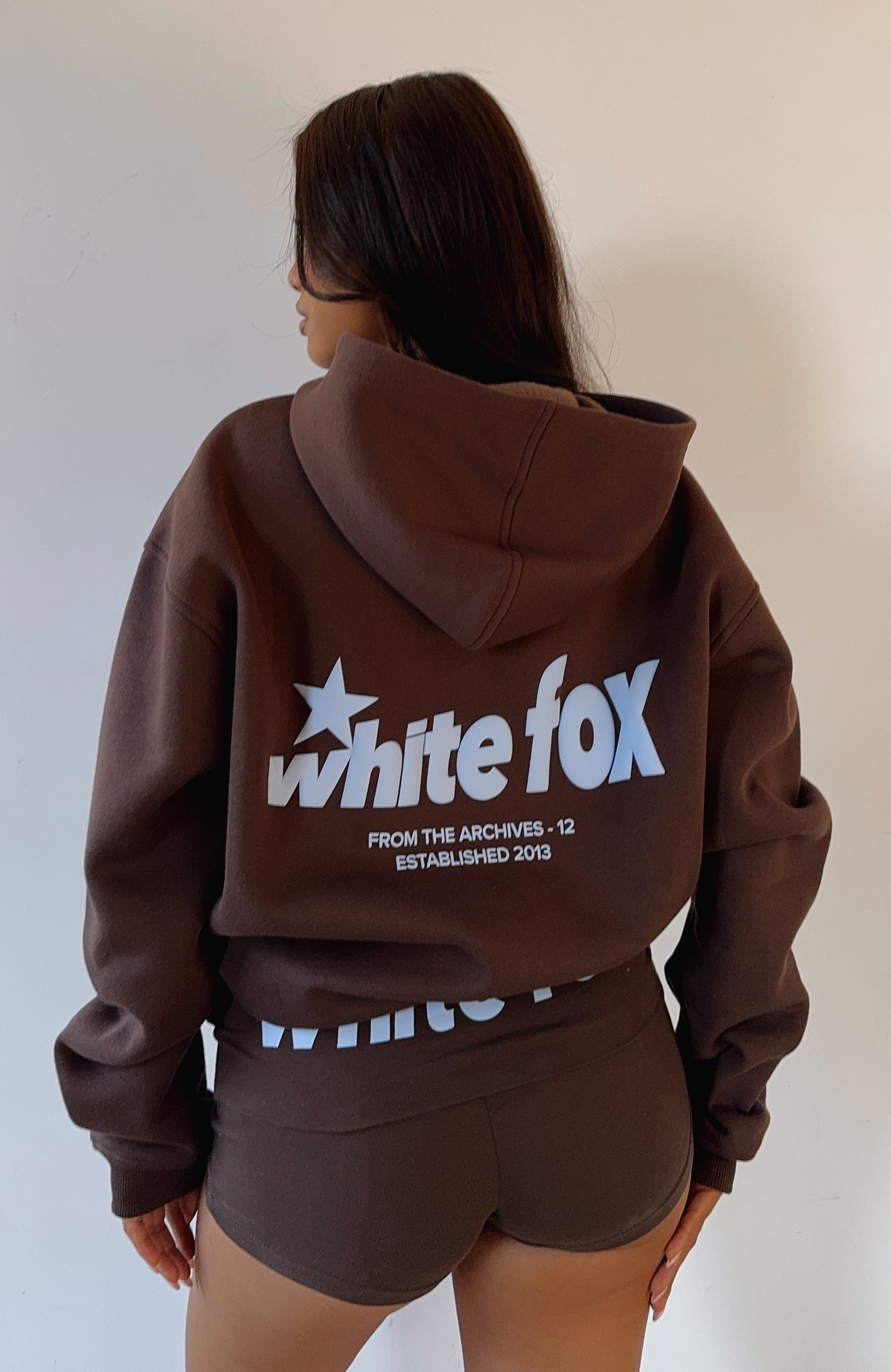 From The Archives Charli Oversized Hoodie Chocolate3XS/XXS