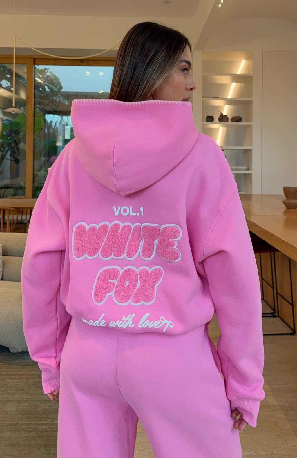Vol. 1 Oversized Hoodie BubblegumXS/S