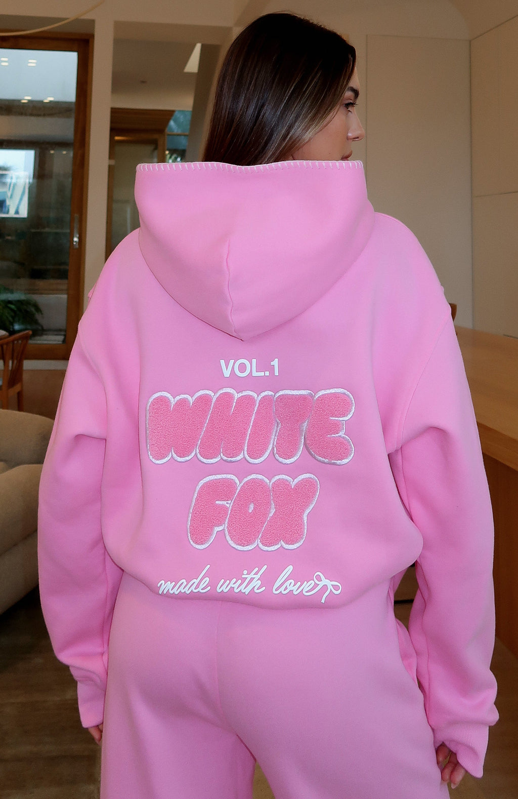 Vol. 1 Oversized Hoodie Bubblegum3XS/XXS