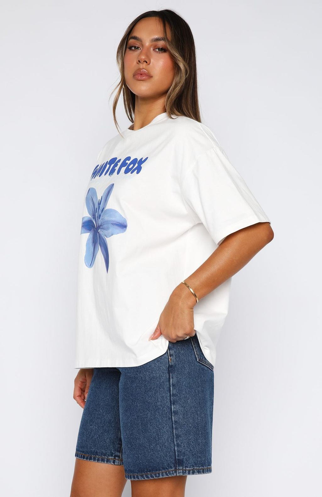 Got That Glow Oversized Tee WhiteXS/S