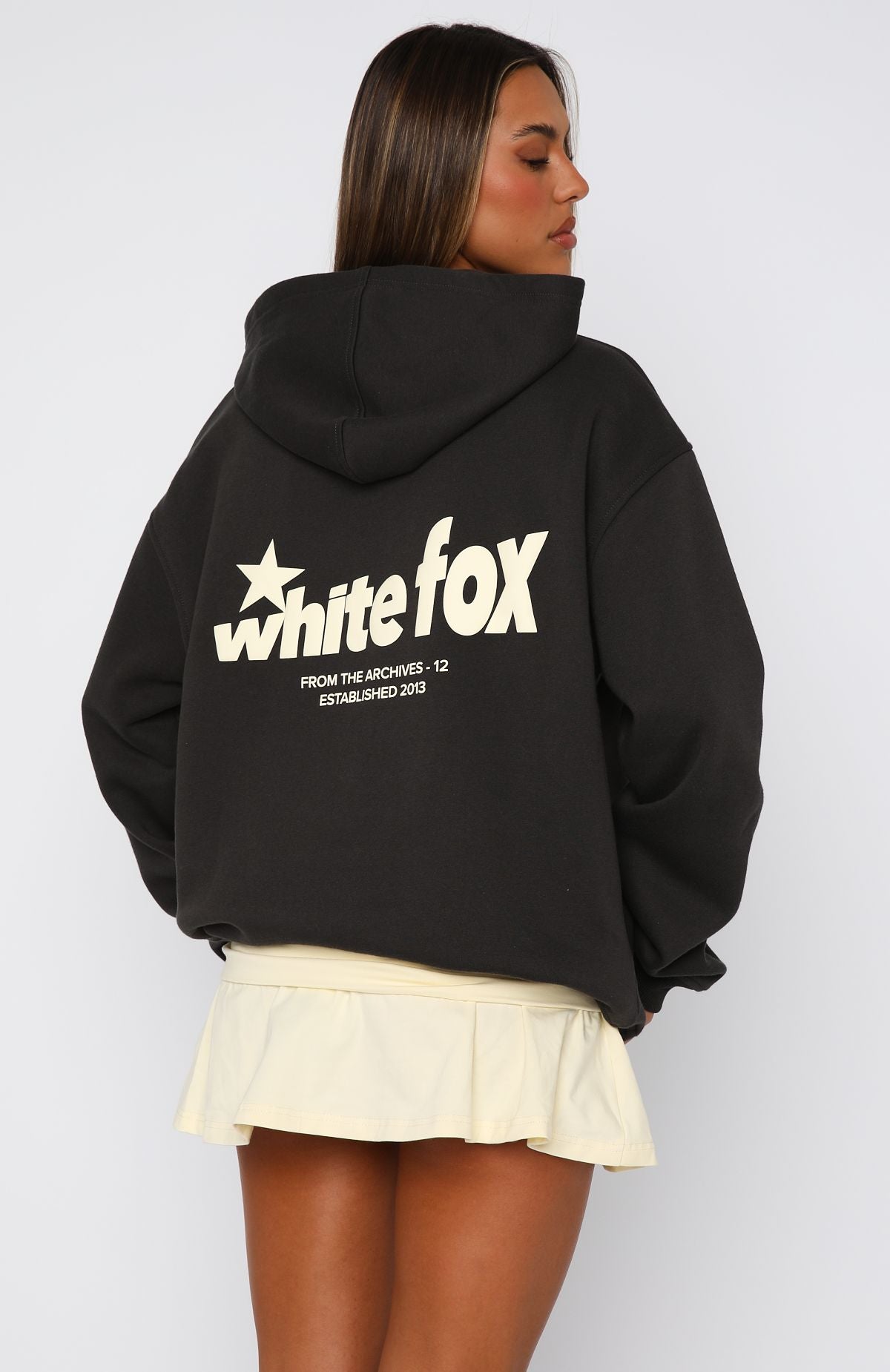 From The Archives Charli Oversized Hoodie CharcoalS/M